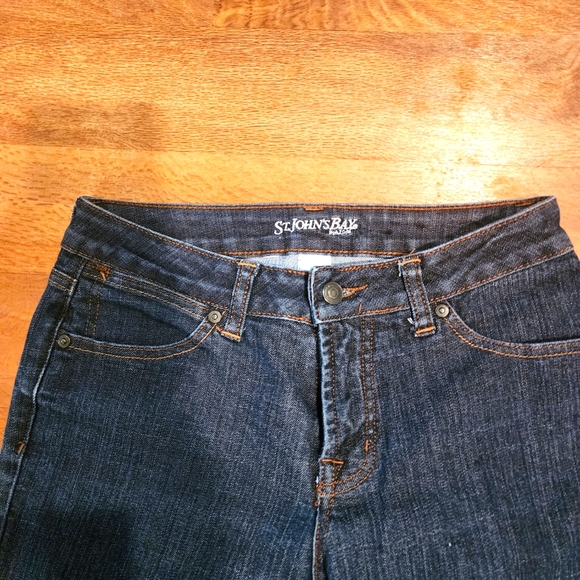 St. Johns Bay Women's Five Pocket Design Denim Jeans Size 6 - Picture 5 of 9